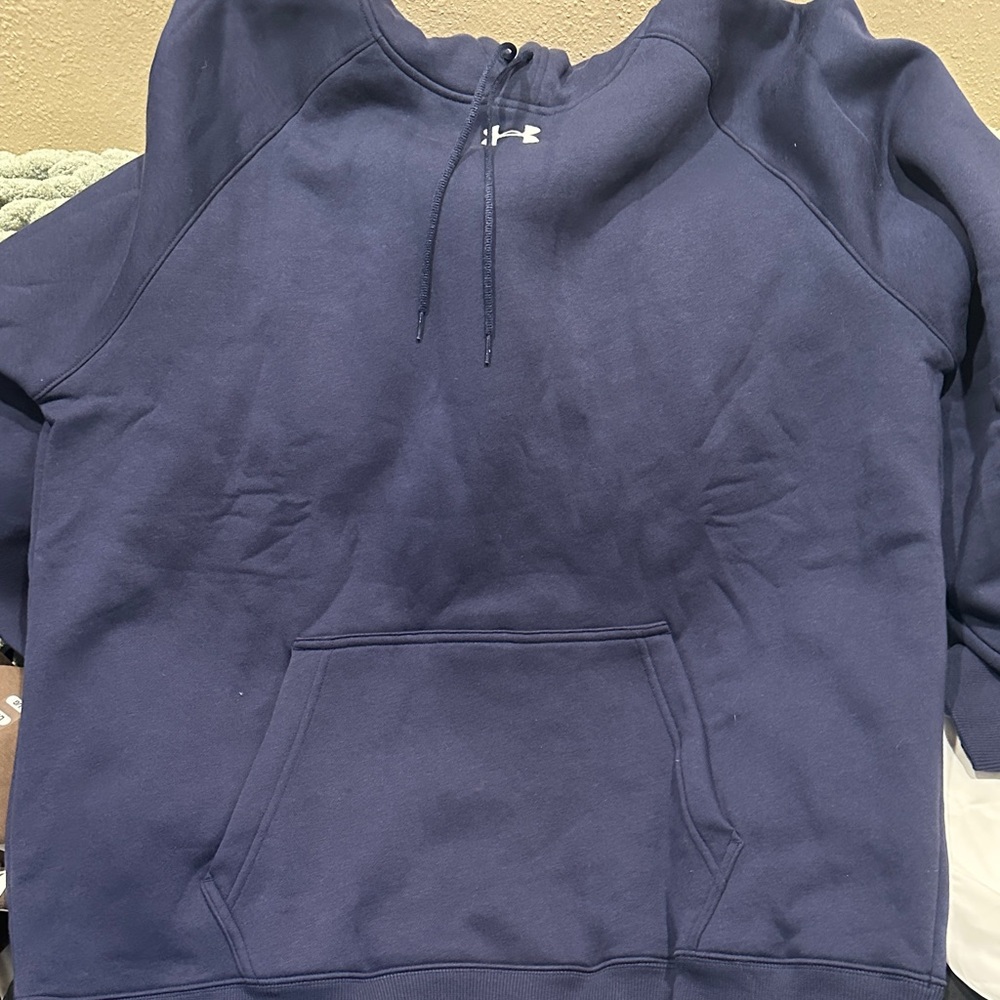 Under Armour Navy Blue Men's Zip Hoodie